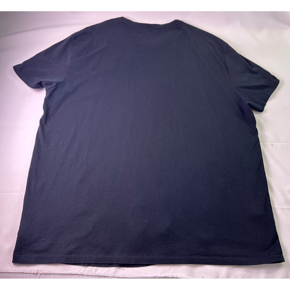 Polo Ralph Lauren Shirt XL Black Red Graphic Tee Big Logo Classic Fit Casual - Picture 6 of 9